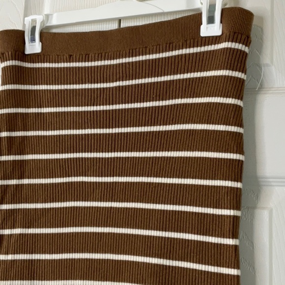 Freshman 1996  Women’s Stripped Midi Skirt Size L - Picture 3 of 6